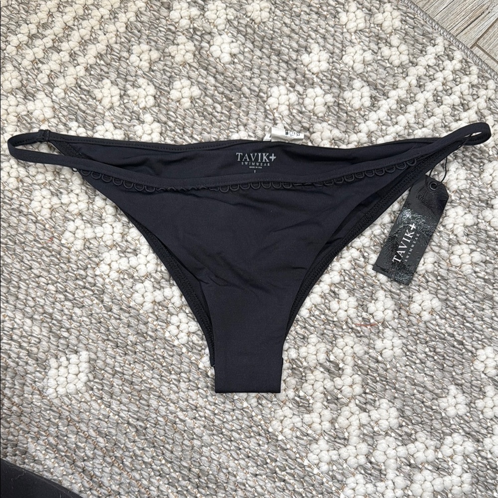 Tavik Black Bikini Bottom